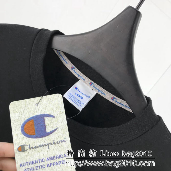 ChamPion冠軍 18ss專櫃同步 秋冬新品 經典品牌刺繡logo圖案 男款加絨衛衣套裝 ydi1725